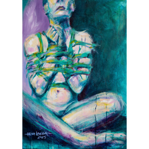 FineArt-vedos "Tiedän kuka olen, tiedän mistä nautin. Antautuminen on valintani"