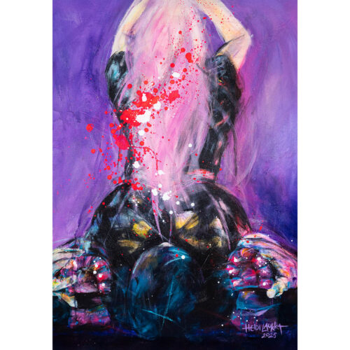 FineArt-vedos "On lempipäiväsi, nautit kaikin aistein"