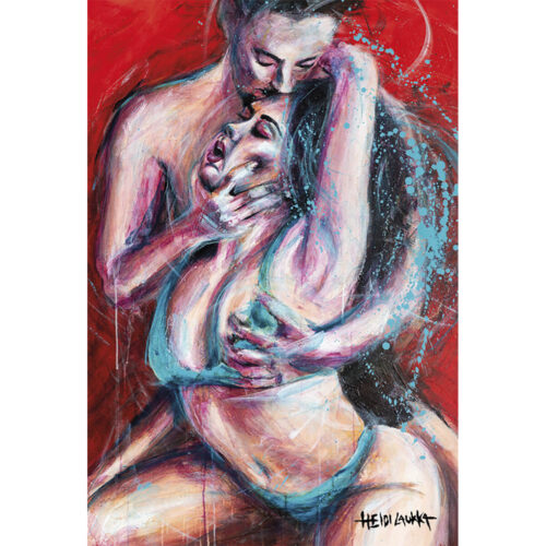 Magneetti "Antaudun otteillesi ja ajatukseni sumenee nautinnosta"