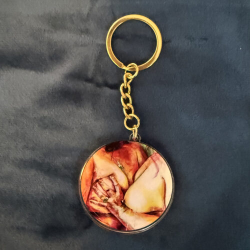 Avaimenperä taidekuvalla