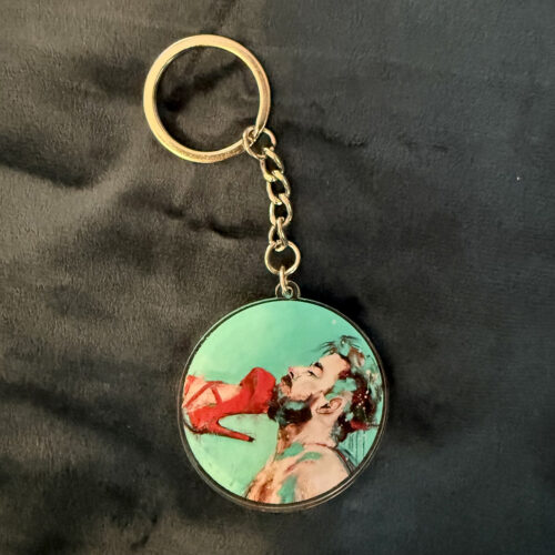 Avaimenperä taidekuvalla